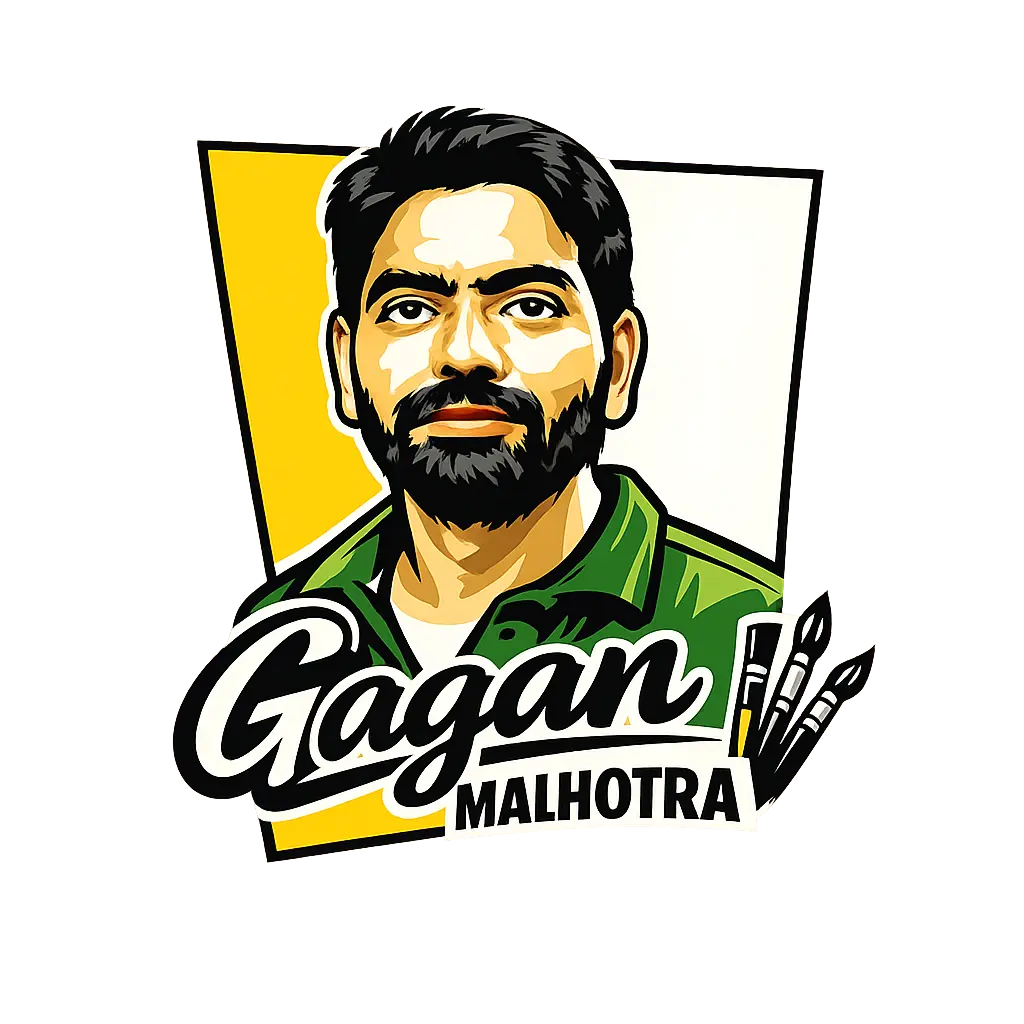 GaganMalhotra.art Logo